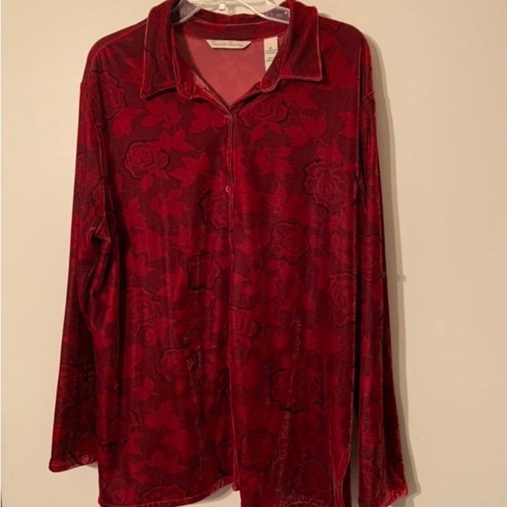 Pretty Velvet top by French Laundry.
